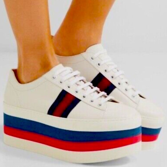 Gucci Shoes - Gucci Peggy Platform sneaker NWT